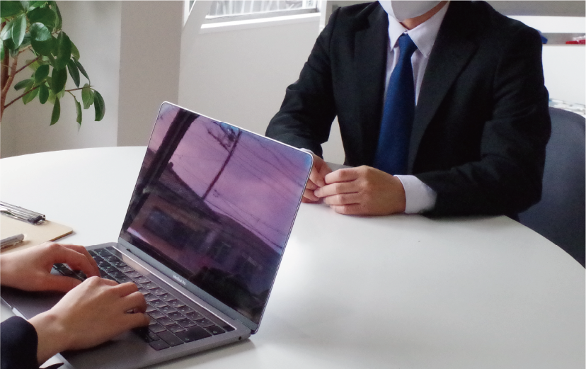 先生のご要望を事細かにヒアリングします